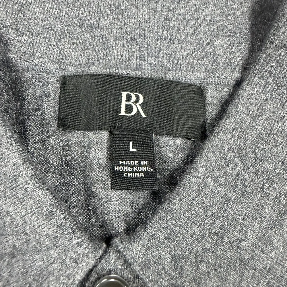 Banana Republic Cashmere Silk Polo Shirt Mens Large Bundle Lot Of 2 Luxury Knit
